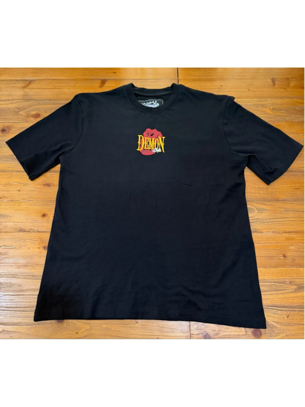 Dodge x Reason Demon 71 Graphic T-Shirt Black Limited Edition NWT Medium